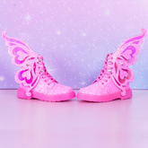 SAPATOS DE FADA BRILHANTE - ROSA