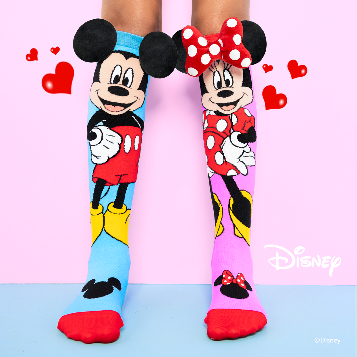 MEIAS MICKEY E MINNIE