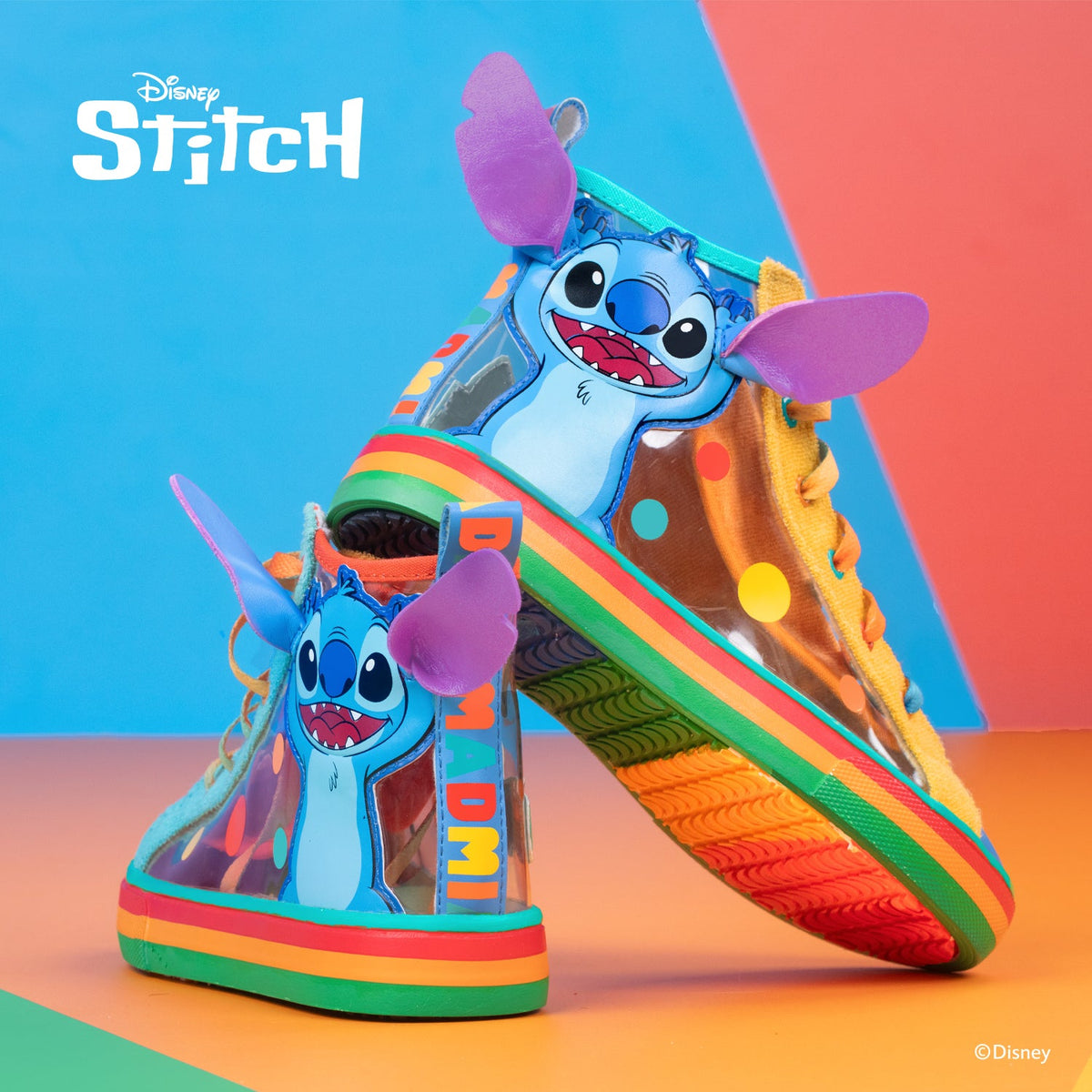 SAPATOS STITCH NO HAVAÍ